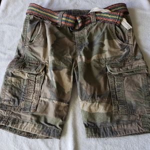 Scotch & Soda Camo cargo shorts